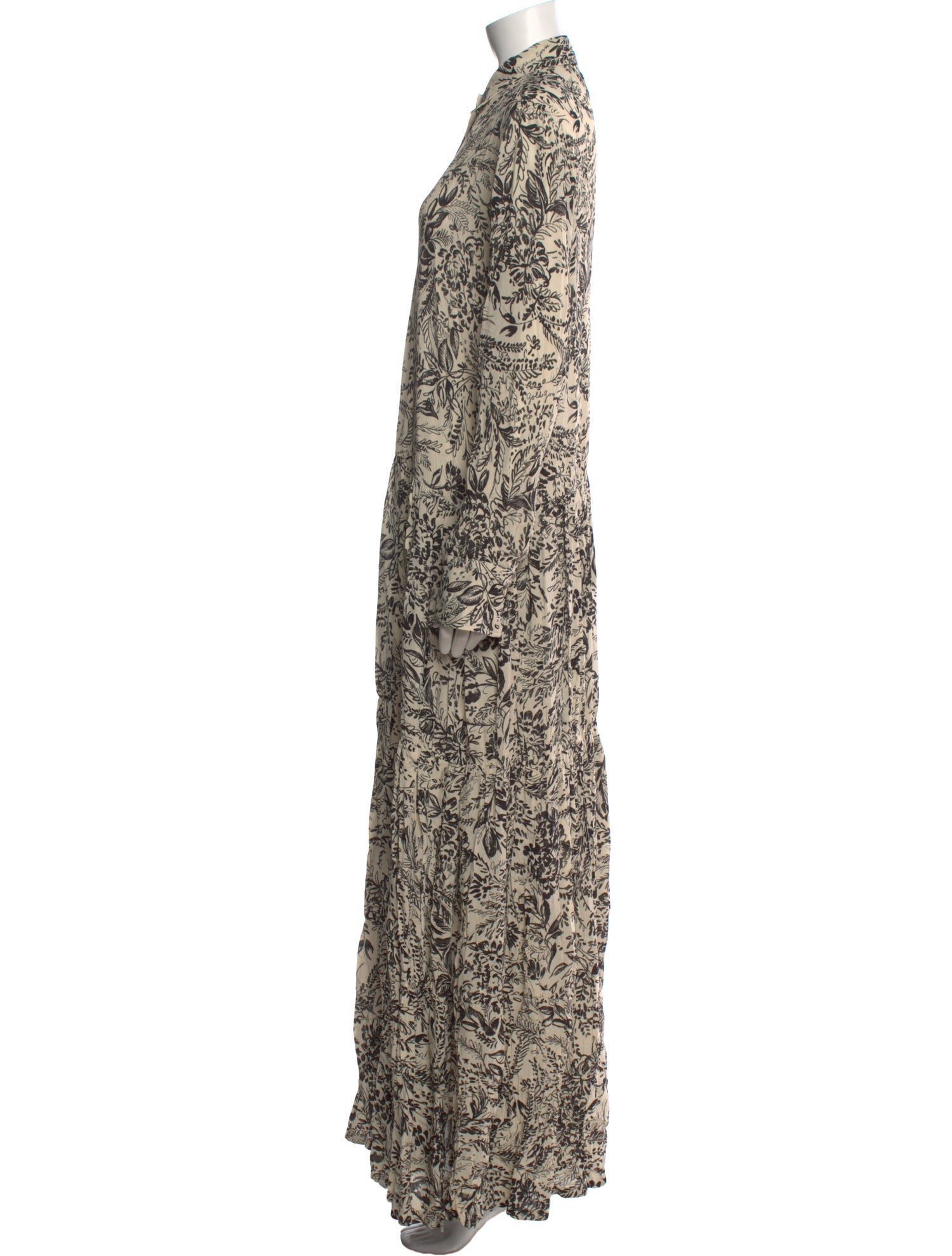 Golden Goose Printed Long Dress