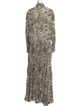 Golden Goose Printed Long Dress