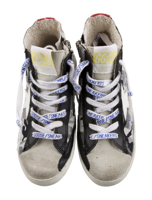 Golden Goose Boys' Francy Camouflage High Top Sneakers