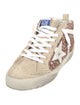 Golden Goose Glitter Colorblock Pattern Sneakers