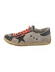 Golden Goose Leather Printed Sneakers