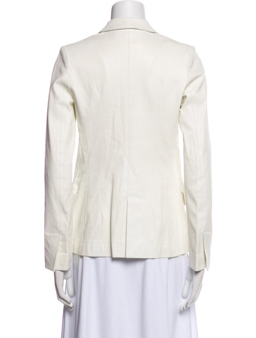 Golden Goose Leather Striped Blazer