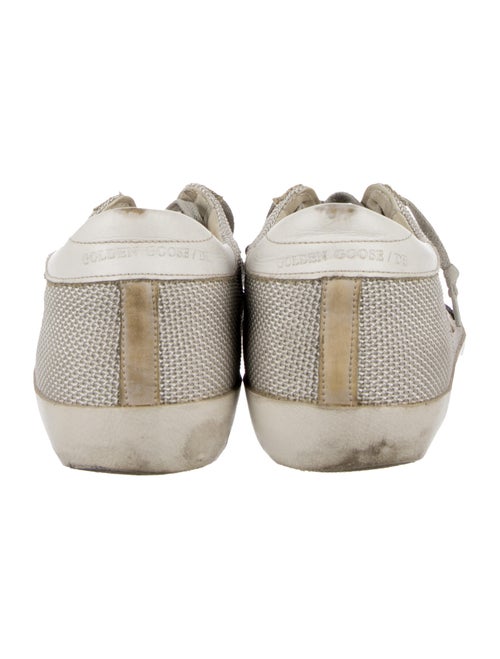 Golden Goose Mesh Distressed Accents Sneakers