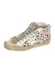 Golden Goose Ponyhair Animal Print Sneakers