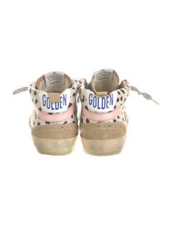 Golden Goose Ponyhair Animal Print Sneakers