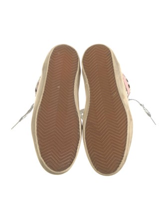 Golden Goose Ponyhair Animal Print Sneakers