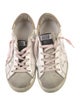 Golden Goose Leather Distressed Accents Sneakers