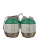 Golden Goose Leather Glitter Accents Sneakers