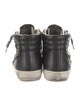 Golden Goose Leather Distressed Accents Sneakers
