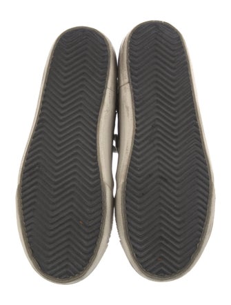 Golden Goose Leather Distressed Accents Sneakers