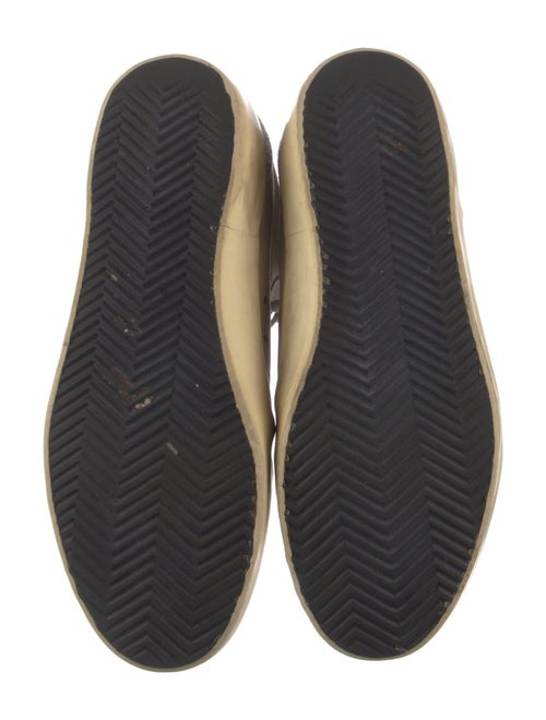 Golden Goose Leather Graphic Print Sneakers