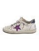 Golden Goose Leather Printed Sneakers