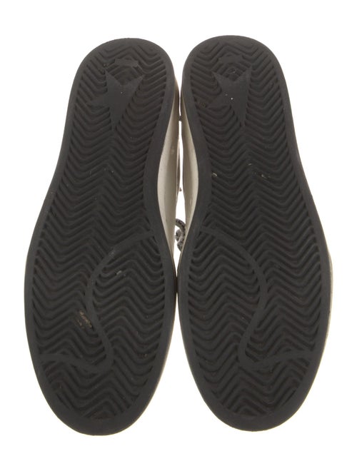 Golden Goose Leather Printed Sneakers