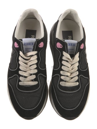 Golden Goose Suede Distressed Accents Sneakers