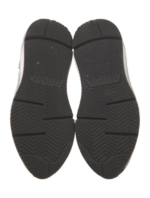 Golden Goose Suede Distressed Accents Sneakers