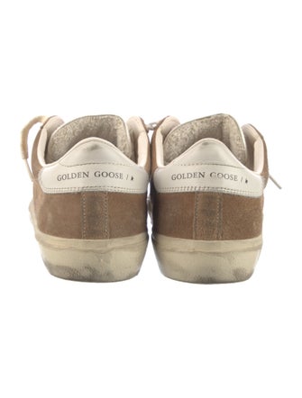 Golden Goose Suede Distressed Accents Sneakers