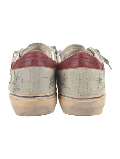 Golden Goose Suede Printed Sneakers