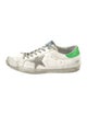 Golden Goose Leather Printed Sneakers