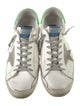 Golden Goose Leather Printed Sneakers