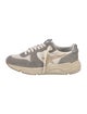 Golden Goose Suede Colorblock Pattern Sneakers