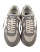 Golden Goose Suede Colorblock Pattern Sneakers
