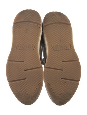 Golden Goose Suede Colorblock Pattern Sneakers