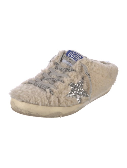 Golden Goose Shearling Printed Sneakers