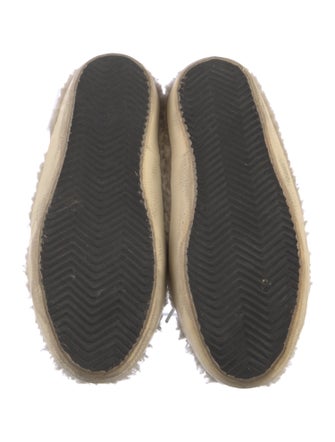 Golden Goose Shearling Printed Sneakers