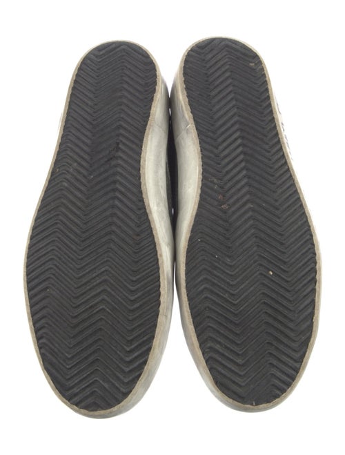 Golden Goose Printed Distressed Accents Sneakers
