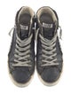 Golden Goose Leather Distressed Accents Sneakers