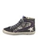 Golden Goose Suede Camouflage Print Sneakers