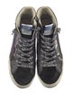 Golden Goose Suede Camouflage Print Sneakers