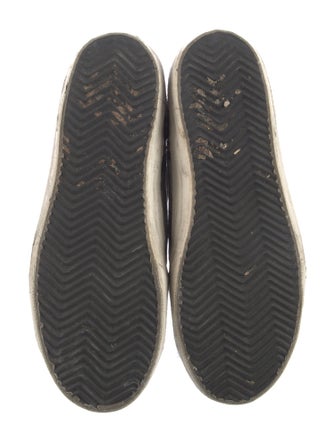 Golden Goose Suede Camouflage Print Sneakers