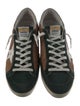 Golden Goose Leather Distressed Accents Sneakers