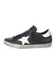 Golden Goose Leather Graphic Print Sneakers