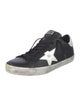 Golden Goose Leather Graphic Print Sneakers