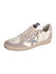 Golden Goose Leather Colorblock Pattern Sneakers