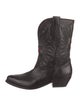 Golden Goose Leather Western Boots
