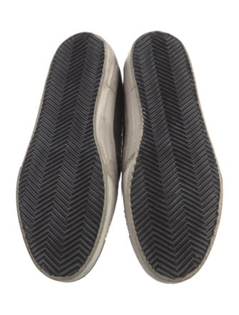 Golden Goose Canvas Printed Sneakers