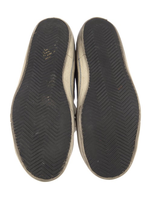 Golden Goose Leather Distressed Accents Sneakers