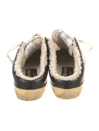 Golden Goose Leather Distressed Accents Sneakers