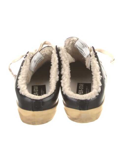 Golden Goose Leather Distressed Accents Sneakers