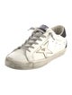 Golden Goose Leather Colorblock Pattern Sneakers