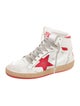 Golden Goose Leather Distressed Accents Sneakers