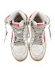 Golden Goose Leather Distressed Accents Sneakers