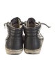 Golden Goose Leather Distressed Accents Sneakers
