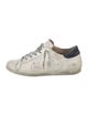Golden Goose Leather Distressed Accents Sneakers