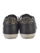 Golden Goose Leather Printed Sneakers