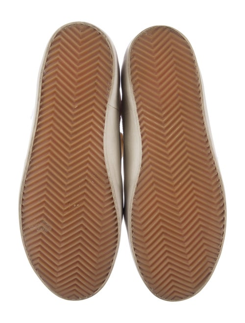 Golden Goose Leather Colorblock Pattern Sneakers