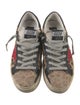 Golden Goose Ponyhair Animal Print Sneakers